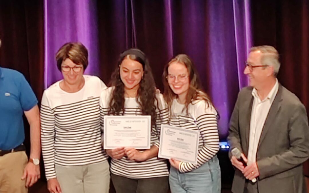 Les p’tits mousses de la Vie remportent le deuxième prix du concours « Parlons chimie » !